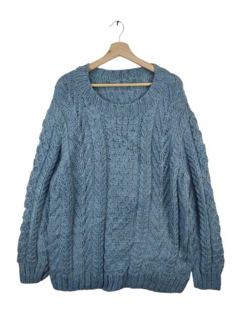 Other Designers Japanese Brand - Wool Cable Knit Sweater Issey Miyake Style
