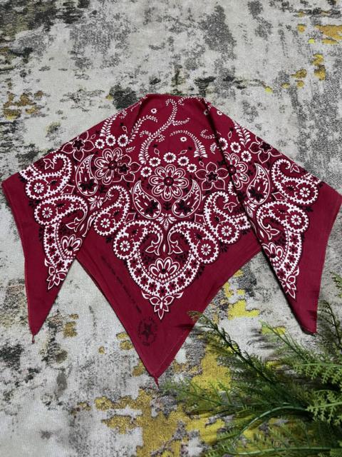 Other Designers Vintage - RARE Vintage Crafted Pride USA Bandana 80s 🇺🇸