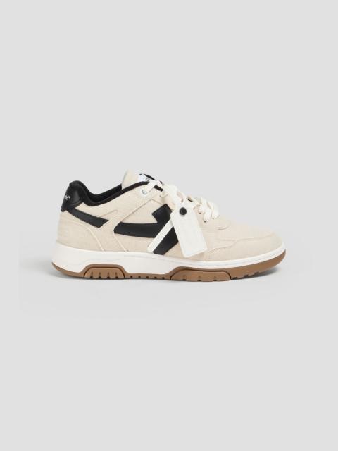 Off-White Out of Office canvas sneakers