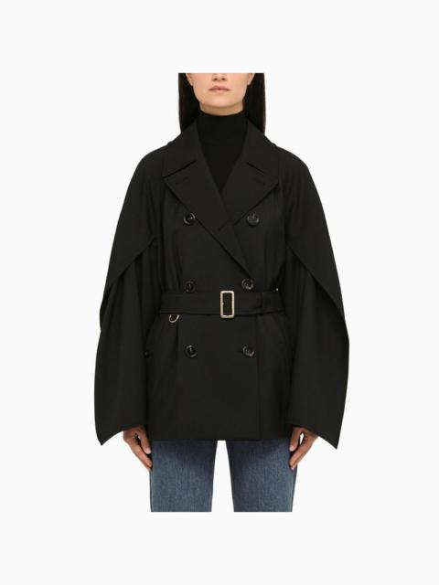 BURBERRY DOUBLE-BREASTED JACKET/SLEEVE