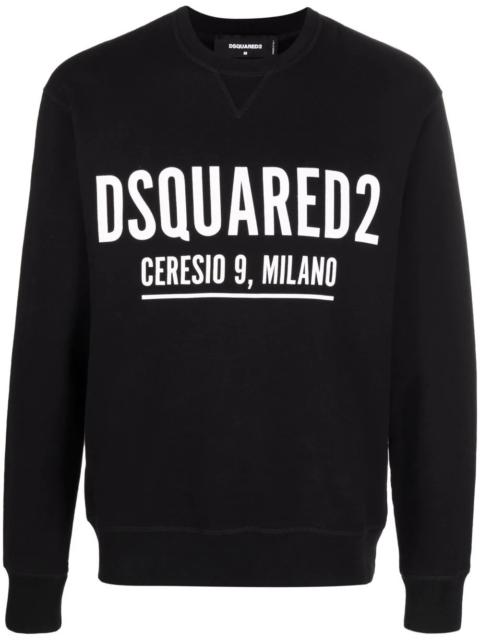 DSQUARED2 logo-print sweatshirt