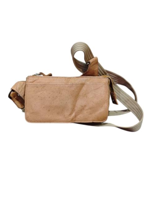 Yohji Yamamoto WXYZ by YOHJIYAMAMOTO crossbody bag leather