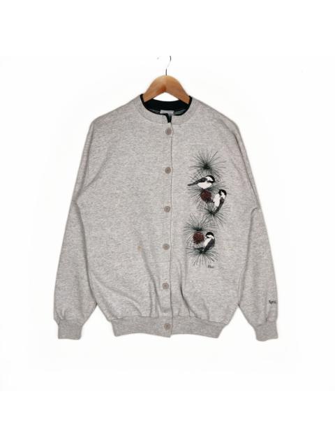 Other Designers Auburn Sportswear - Vintage 1998 Art Unlimited Sweatshirt Button Up