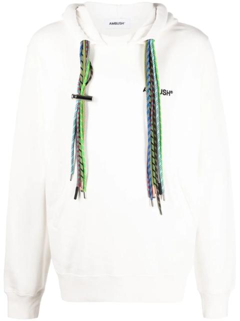 Ambush multi-cord long-sleeve hoodie