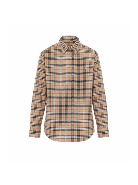 Burberry Burberry Women Check Shirt With Classic Fit