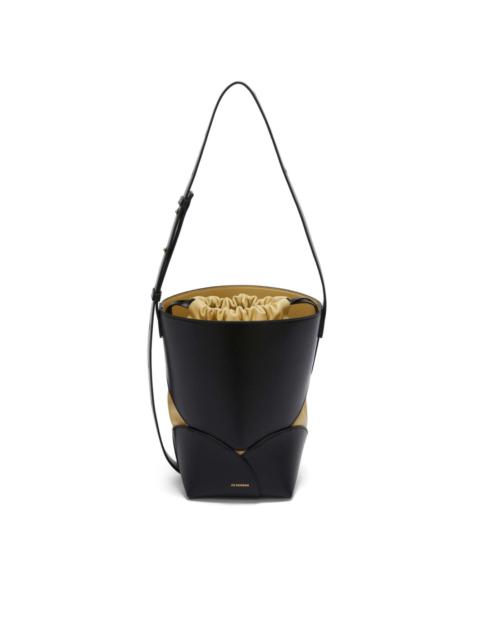 Jil Sander leather bucket bag