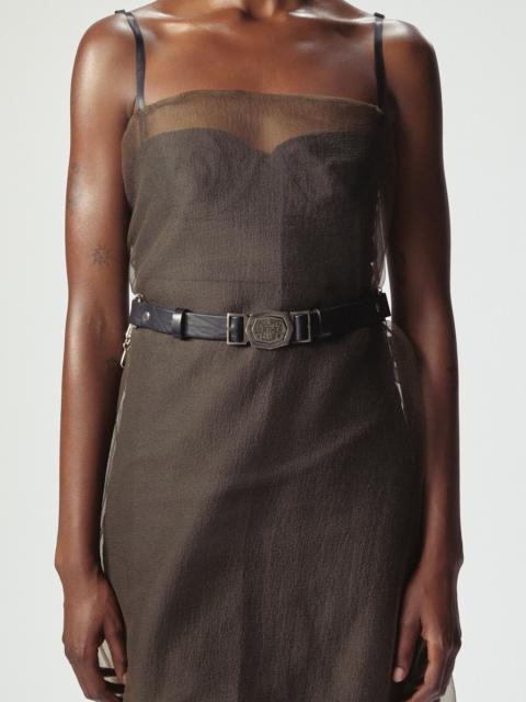 MAGLIANO Magliano Leather Club Belt Black - Magliano