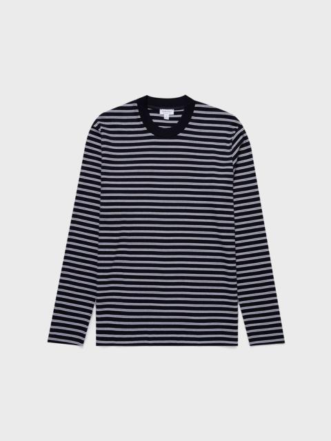 Sunspel Long Sleeve Heavyweight T‑shirt
