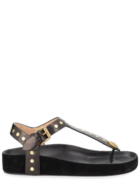 Isabel Marant LEATHER ENORE SANDAL