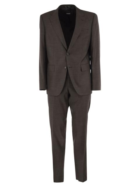 BOSS Boss Men Stretch Virgin Wool Suit