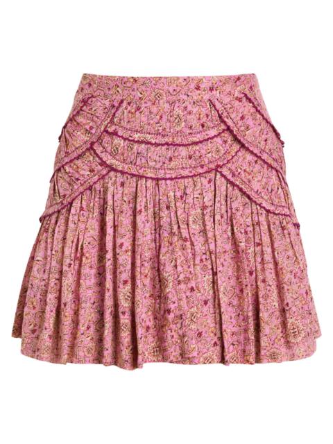 Isabel Marant Étoile Isabel Marant étoile Ceola Printed Cotton Mini Skirt