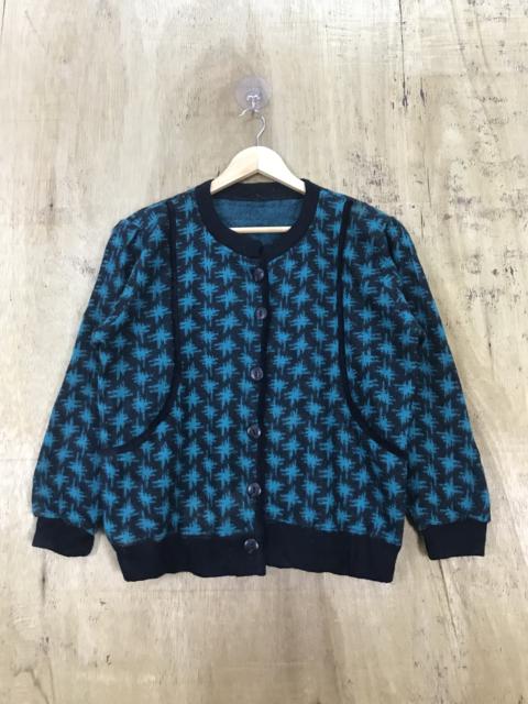 Other Designers Japanese Brand - Vintage Motive Patterned Knit Cardigan