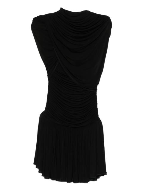 MAGDA BUTRYM Magda Butrym Draped Pleated Mini Dress