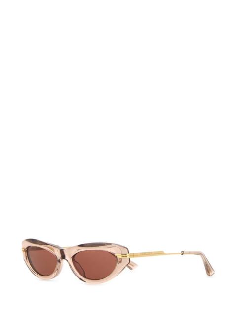 Bottega Veneta Bottega Veneta Women Pink Acetate Sunglasses