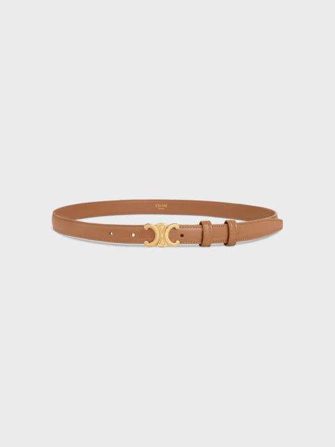 CELINE Small Triomphe Belt in Taurillon Leather