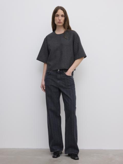 House of Dagmar Pinstripe T-Shirt