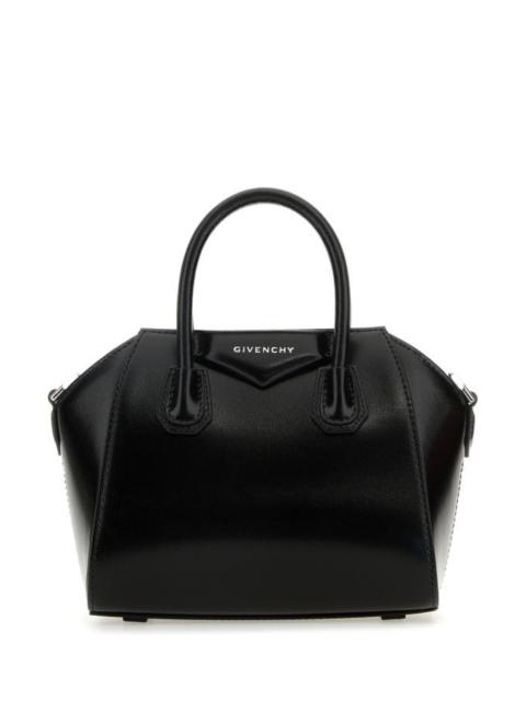 Givenchy Woman Black Leather Toy Antigona Handbag