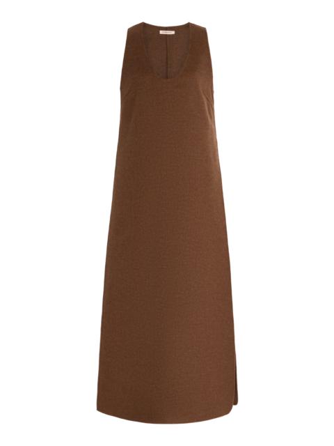 BY MALENE BIRGER Florence Wool Long Top brown