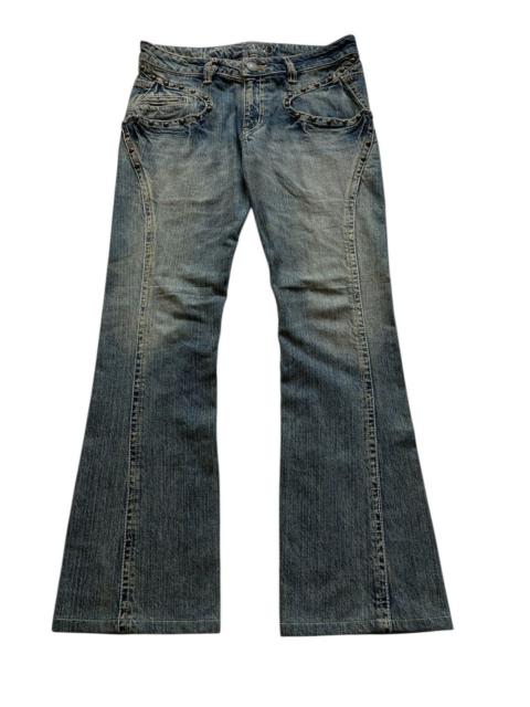 Hysteric Glamour OFFER!!Very Rare Vintage Casva Stub Flare Jeans