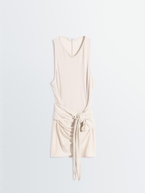 Lemaire SLEEVELESS WRAP TOP IN VISCOSE CREPE JERSEY