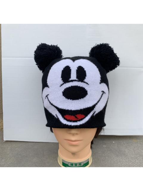Other Designers Disney - Vintage Rare Mickey Mouse Ear Horn Beanie Hat