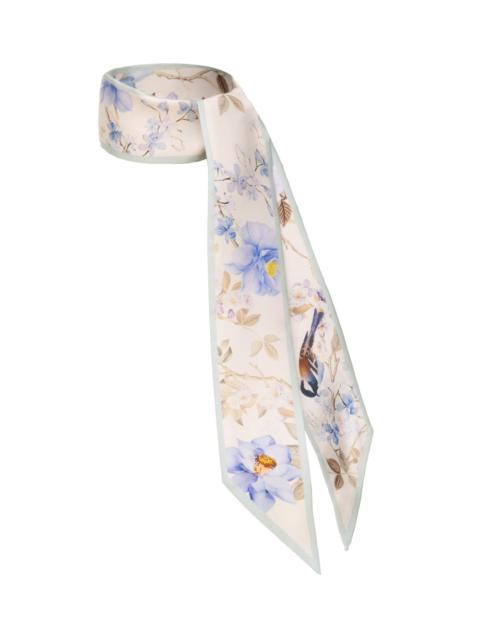 Zimmermann PRINTED SILK RIBBON SCARF