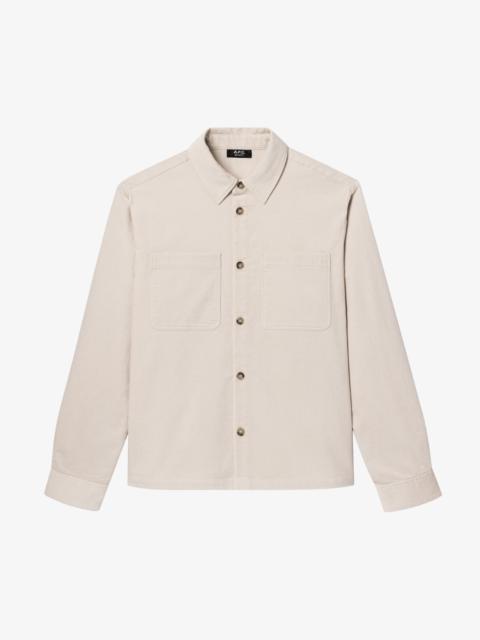 A.P.C. LEON OVERSHIRT