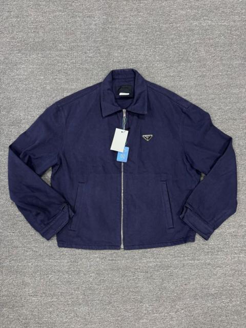 Prada Prada Triangle Logo Work Jacket