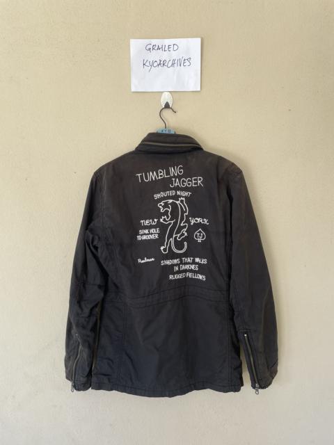 Other Designers Japanese Brand - THE ESSENTIAL AZUL EMBROIDERED TACTICAL JACKET