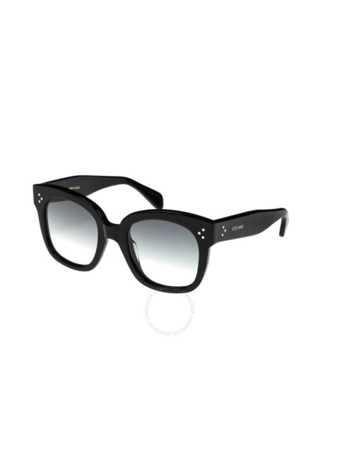 CELINE Celine BOLD 3 DOTS Smoke Gradient Butterfly Ladies Sunglasses CL4002UN 01B 54