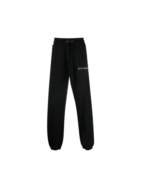 Palm Angels Palm Angels PXP Shiny Sweatpants 'Black/Silver'