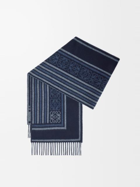 Loewe Scarf in wool and cashmere