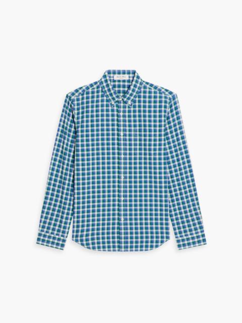 Other Designers Mill checked cotton-poplin shirt