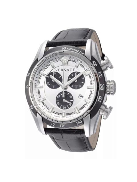 VERSACE Versace V-Ray Chronograph Quartz Silver Dial Men's Watch VE2I00821