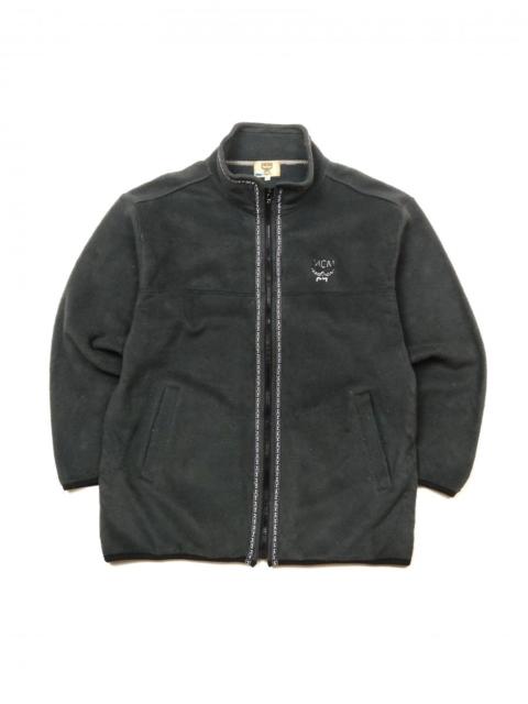 MCM Fleece Sweater Sweatshirt Jacket Full Zipper