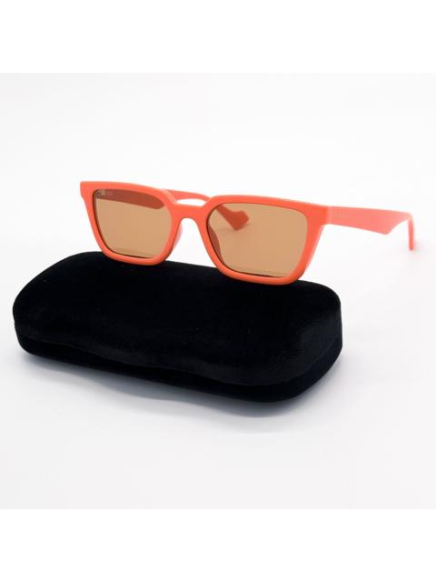 GUCCI NEW GUCCI GG1539S 004 CAT EYE ORANGE SUNGLASSES GUCCI