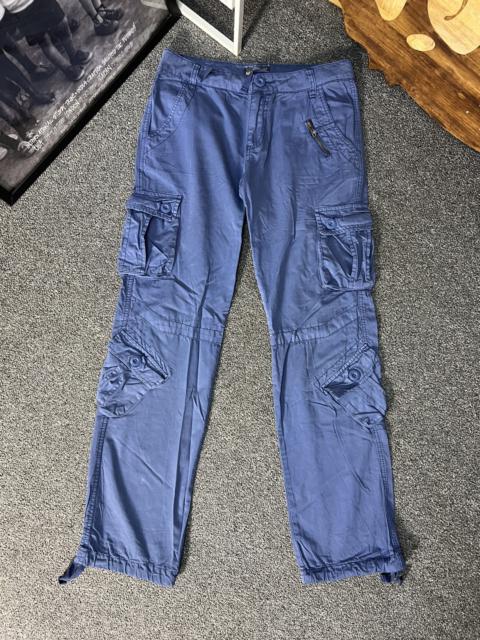 Other Designers Vintage - Vintage Japanese Blue Multipocket Cargo Pants