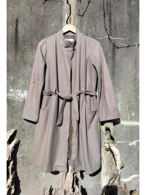 Other Designers Designer - Japanese Brand Wool Blended Long Trench Jacket