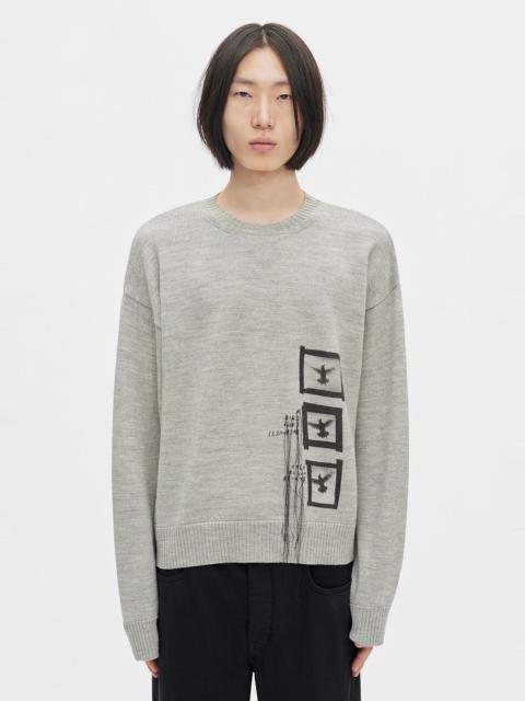 Ann Demeulemeester Adriel Printed Sweater