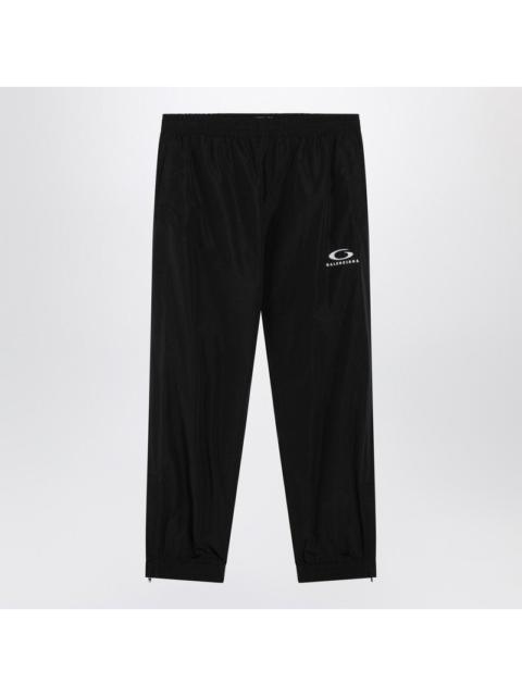 BALENCIAGA Balenciaga Black Loop Sports Icon Jogger Trousers Women