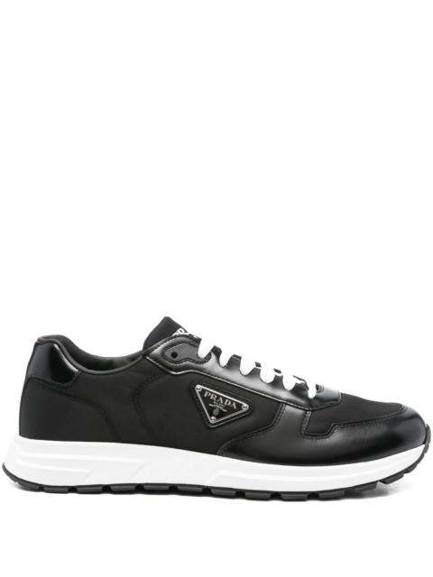 Prada Prada Leather-panelled Sneakers