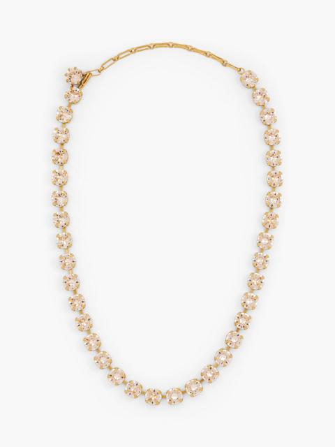 Zimmermann Gold-tone crystal necklace