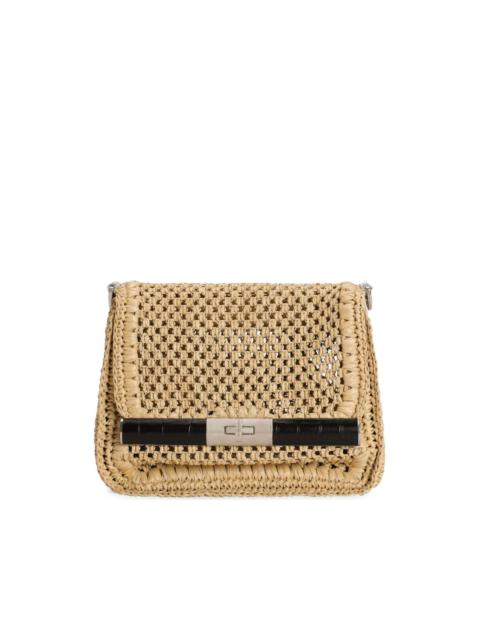 openwork shoulder bag