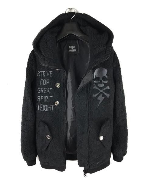 Other Designers Japanese Brand - GHOST OF HARLEM SEDITIONARIES FLEECE HOODIE