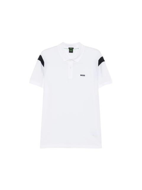 BOSS Boss White Polo Shirts Men