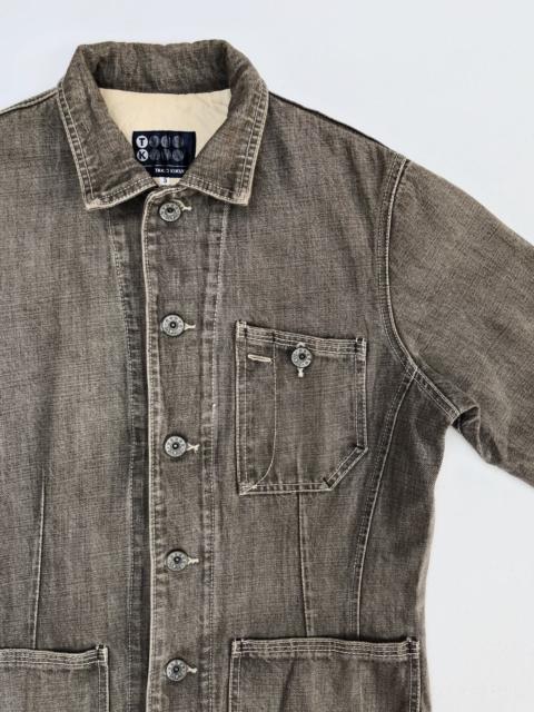 Other Designers Takeo Kikuchi - Takeo Kikuchi Outwear Button Up Denim Jacket