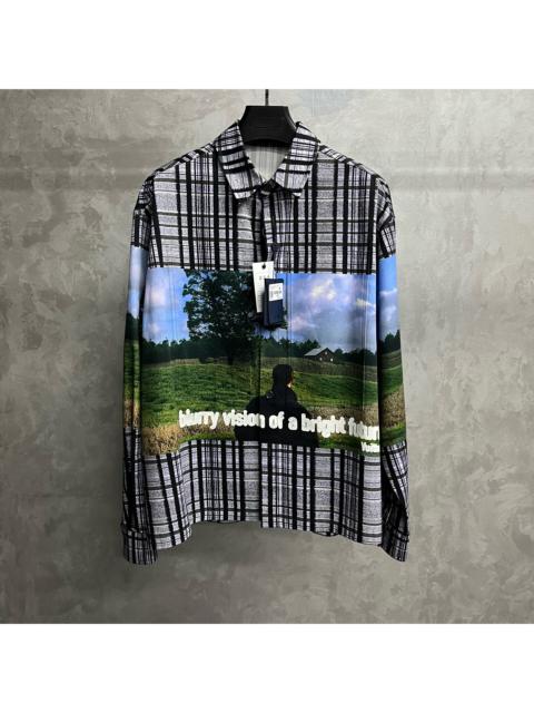 Louis Vuitton Louis Vuitton Multicolor Plaid Print Single-Breasted Long-Sleeve Shirt