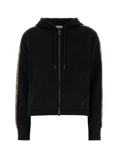Burberry Burberry Women Black Cotton Sweatshirt