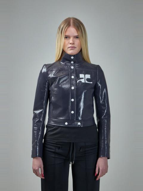 courrèges Reedition Vinyl Jacket