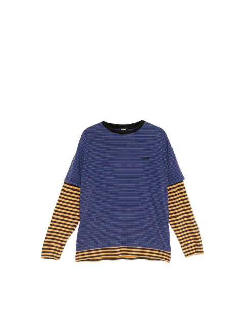 We11done STRIPED T-SHIRT